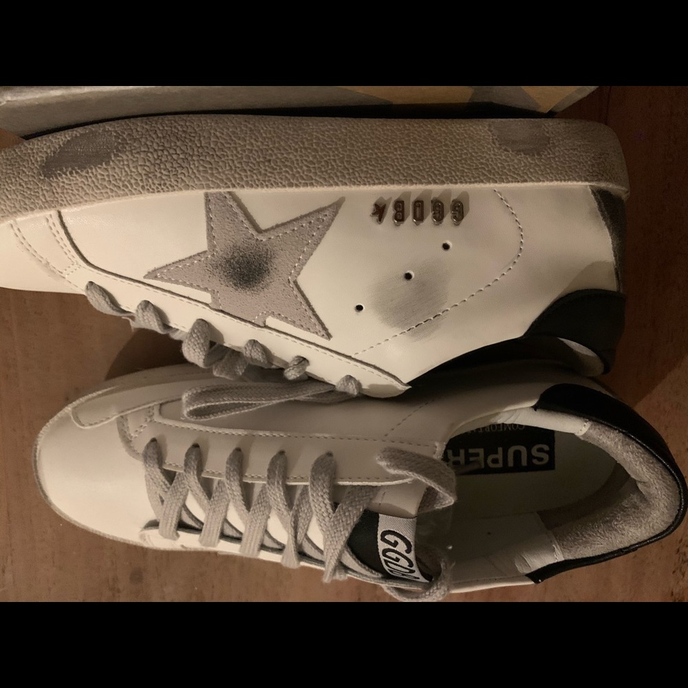 Golden goose dupes.  Size 38 never worn